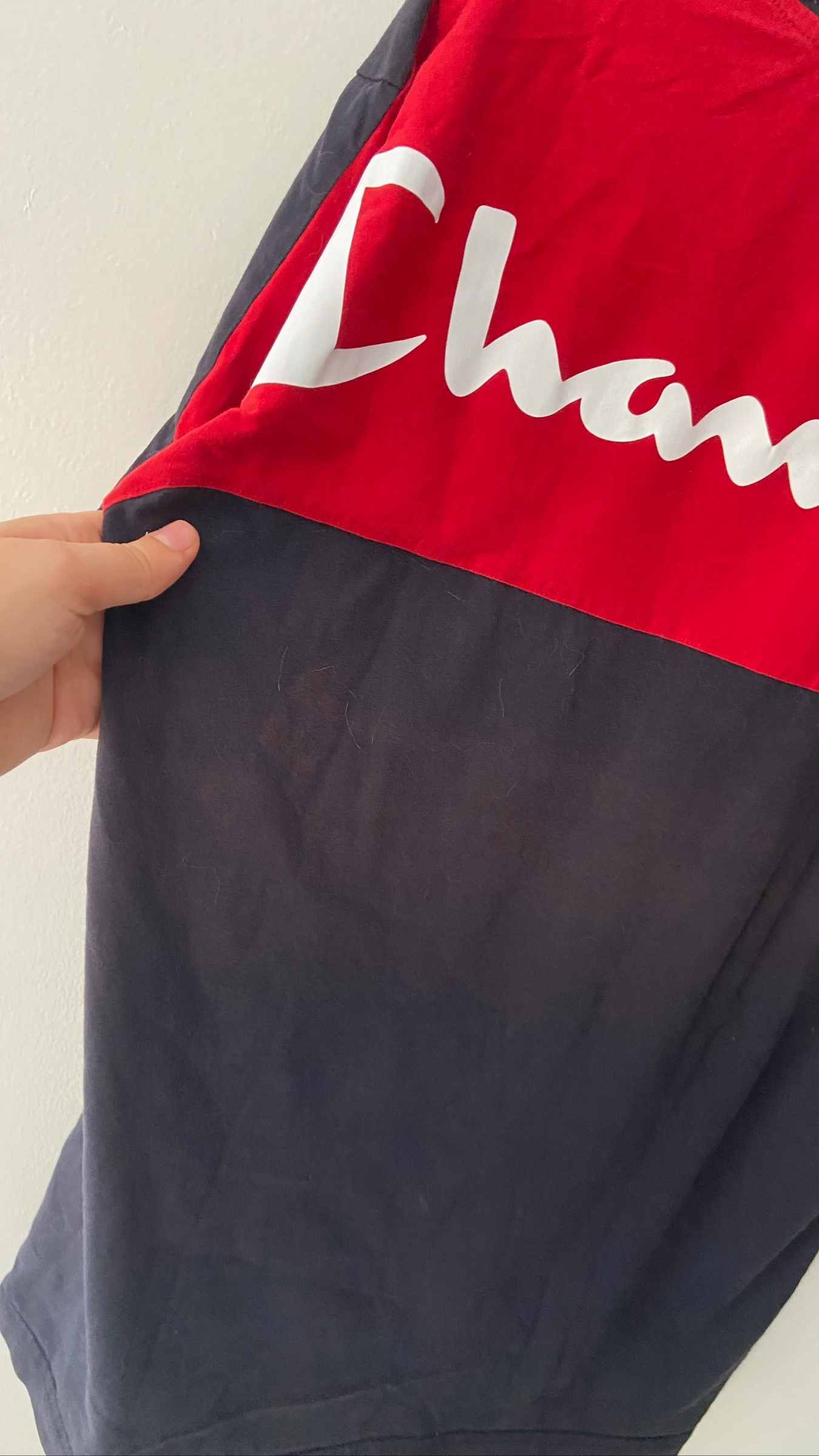 Navy Blue and Red Champions T-Shirt – photo 8
